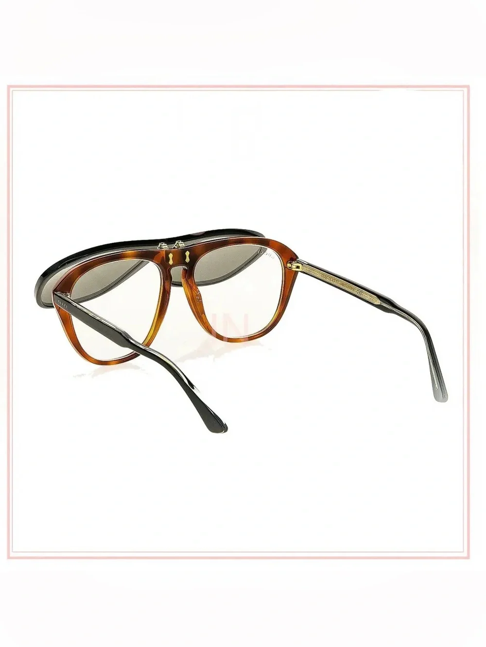 Gucci Pilot Flip-Up Sunglasses